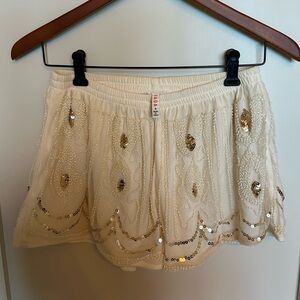 Raga Embellished Mini Shorts